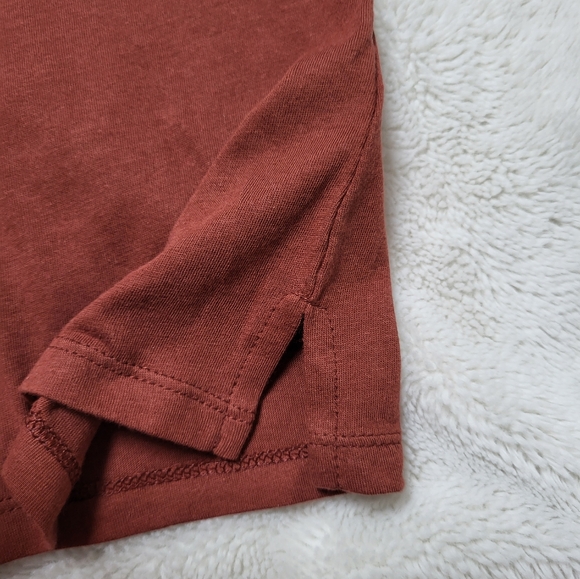 NWT! Burnt Orange Size XS Everwhere V-neck Tank Top! - Picture 5 of 7